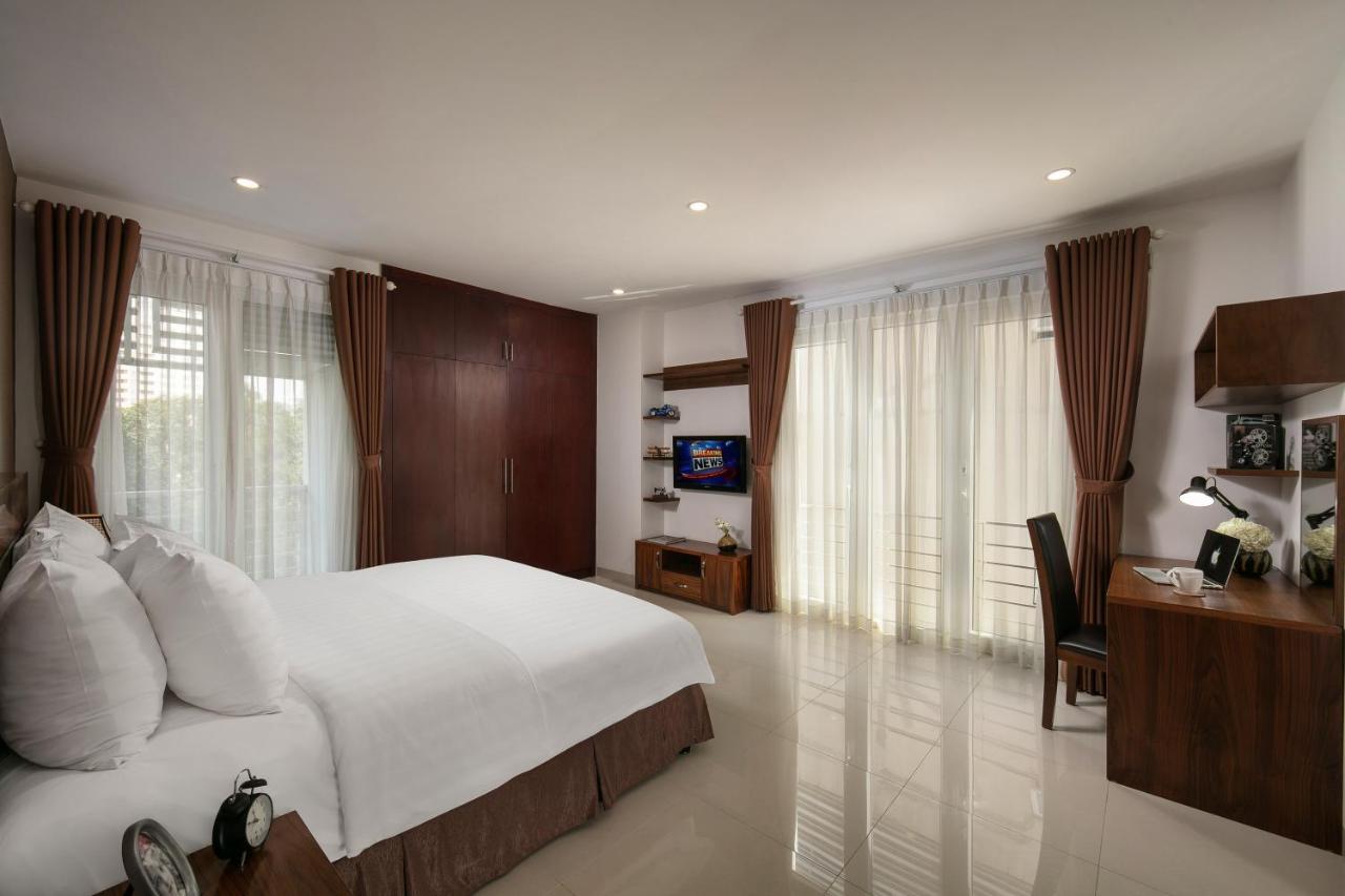 Poonsa Serviced Apartment Ho Si Minh-város Kültér fotó