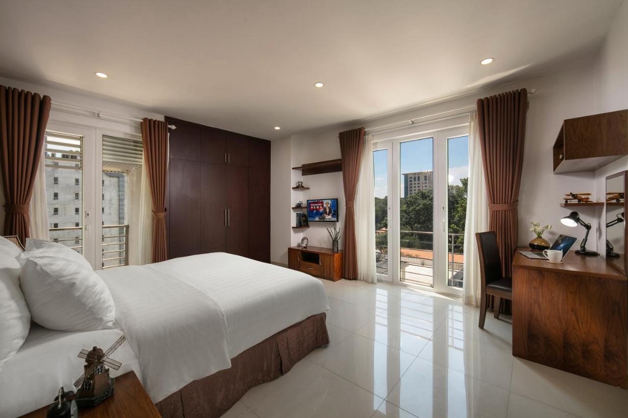 Poonsa Serviced Apartment Ho Si Minh-város Kültér fotó